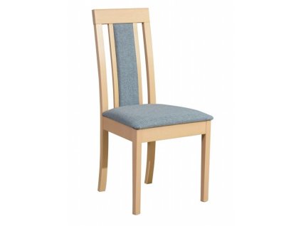 Dřevěná čalouněná jídelní židle z masivu Roma 11