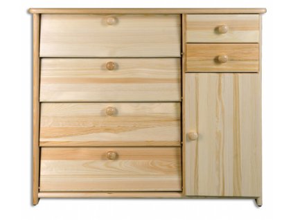 dřevěný botník z masivního dřeva borovice SB121 pacyg