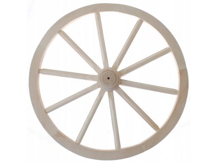DŘEVĚNÉ KOLO do vozu 70 cm, dřevěná dekorace Pietro