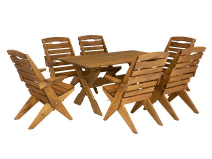 dreveny zahradni set tom pro rodinu