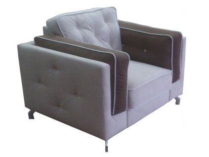 Křeslo čalouněné Bastien Kubera