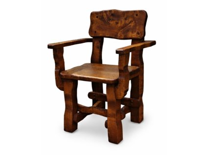 drevene zahradni kreslo max ořech