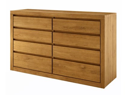 drevena bukova komoda prirodni drevo buk rustikal