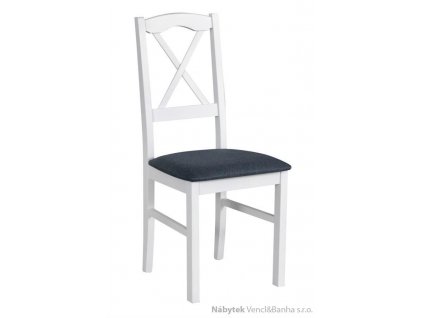 jídelní židle dřevěná čalouněná z masivu Nilo 11 drewmi