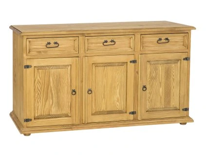 drevena komoda rustikal s voskovou upravou