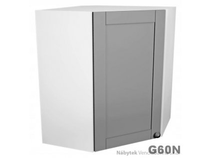 kuchyňská skříňka horní rohová z laminátové DTD Linea G60N gala