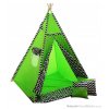 dětský stan Teepe TIPI WIGWAM zelená cikcak mixdre