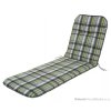 polstr na zahradní nábytek, polstr na lehátko rozměr 190 x 59 x 5 cm zelenošedá kostka castor