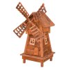 velky dreveny vetrny mlyn wendy dekorace