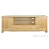dřevěný televizní RTV stolek z masivního dřeva borovice RV128 pacyg