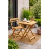 Krokus – zahradní bistro set z masivního dřeva