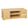 televizni stolek filip9 z masivni borovice přírodní