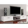 Moderní televizní stolek RTV Aridea White Shine – bílý lesk