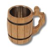 Dřevěný pivní půllitr 0,3 l