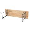 party set 200 cm stul se dvema lavicemi
