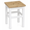 dub artisan taburet v skandinavskem stylu