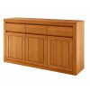 bukova komoda 140 cm do loznice buk olše