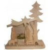 Vánoční dřevěný betlém malý dřevořezba