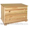 Dřevěná komoda z masivního dřeva borovice Komoda 7 Jandr