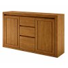 komoda 140x90 cm z prirodniho buku buk rustikal