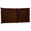 polstry na zahradní nábytek, polstry na židle rozměr 120x50x5 cm tm. hnědá Harmonia