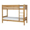 dřevěná patrová postel z masivního dřeva borovice LK136 pacyg