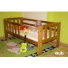 dětská dřevěná postel se zábranou Agatka maxidre