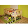 dětská dřevěná postel se zábranou Agatka maxidre