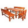 zahradni set max se stolem lavicemi a kresly