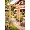 zahradni pergola drevena oblouk
