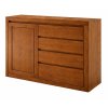 bukova komoda 90x90 cm do loznice buk scherry