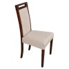 Dřevěná čalouněná jídelní židle z masivu Roma 5