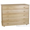 Dřevěná komoda, prádelník z masivního dřeva borovice Drewfilip 19
