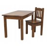 dětský dřevěný jídelní set 1S+2K dub euromeb