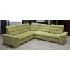 rohová sedací souprava moderní Play 3 zelená 295x275 chojm skladem
