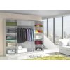 Moderní šatní skříň z DTD s posuvnými dvířky Lux Maridex