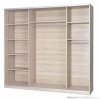 Moderní šatní skříň s posuvnými dvířky Twister 5 piano Maridex