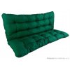 polstr na houpačku 170 cm zelený, polstry na zahradní nábytek lkv
