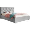 Čalouněná dvoulůžková manželská postel model Vencl Bed 17 Rib