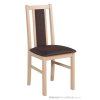 dřevěná čalouněná jídelní židle z masivu VENCL Boss 14 drewmi