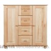 Komoda 25 Dřevěná komoda z masivního dřeva borovice Jandr