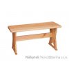 Dřevěná jídelní lavice z masivního dřeva borovice Drewfilip 8