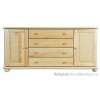 Dřevěná komoda, prádelník z masivního dřeva borovice KD163 Pacyg