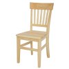 dřevěná jídelní židle z masivního dřeva borovice KT119