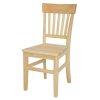 dřevěná jídelní židle z masivního dřeva borovice KT119