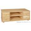 dřevěný televizní stolek RTV z masivního dřeva drewfilip 9