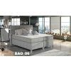 moderni calounena postel do loznice BAO 06