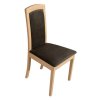 dřevěná čalouněná jídelní židle z masivu Roma 8 drewmi