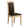 dřevěná čalouněná jídelní židle z masivu Roma 8 drewmi