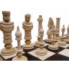 Desková hra, dřevěné šachy vyřezávané ROYAL LUX 104 mad